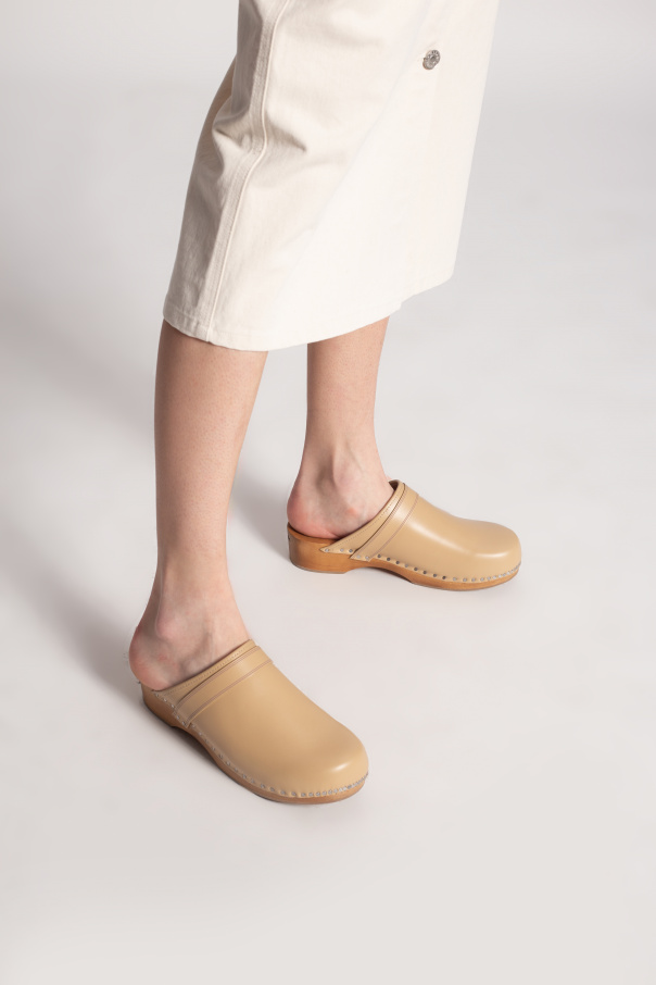 Beige Thalie clogs Isabel Marant Biname fmedShops Spain Elastomere shoe very comfortable with strap